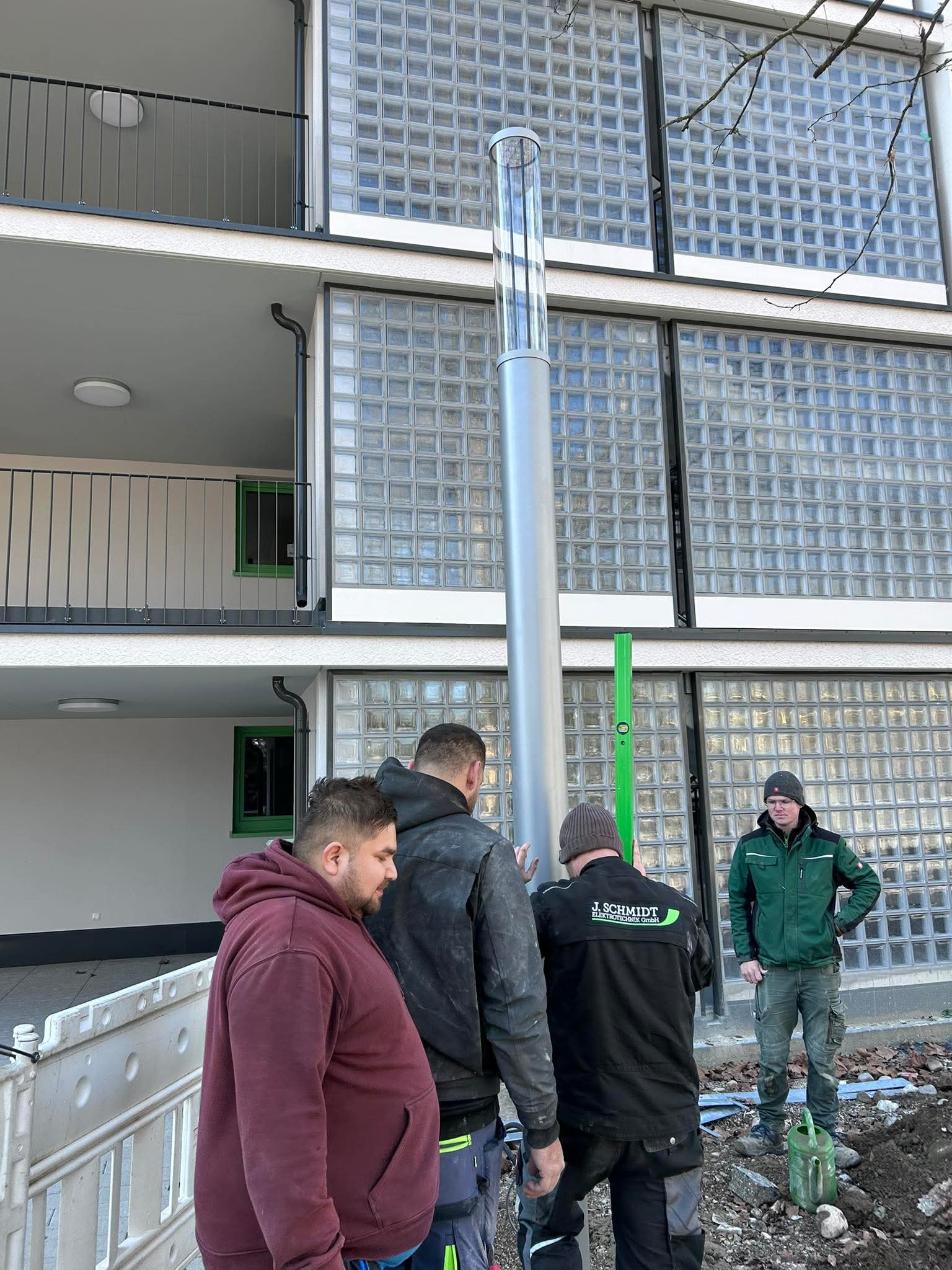 Osadenie vonkajšieho osvetlenia - Freiburg